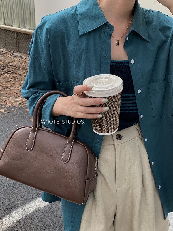 New in early autumn!  【NOTE】Korean Washed Cotton Versatile Shirt 22672# HBX