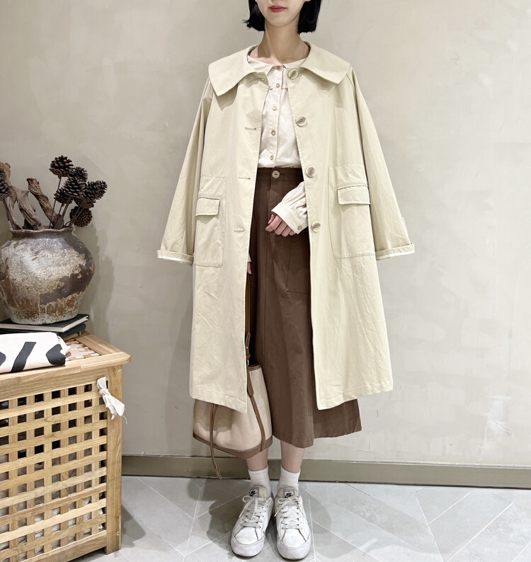 New in autumn!【I LOOK】Loose temperament all-match windbreaker 32022# ZJY