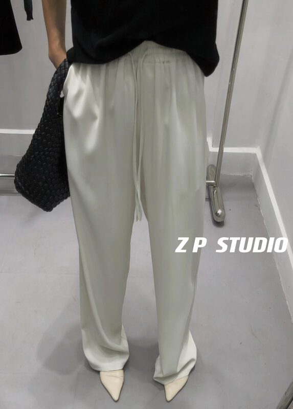 New in early autumn!【Z.P STUDIOS】Korean all-match wide-leg casual pants 9083# ZJY