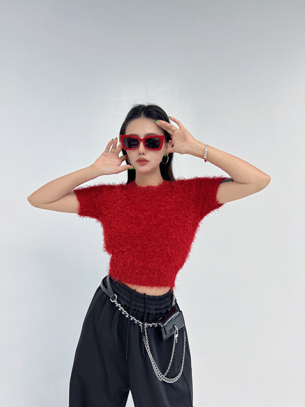 New in early autumn! [D.TWO D2] Simple and slim all-match warm sweater 2319020# ZXL