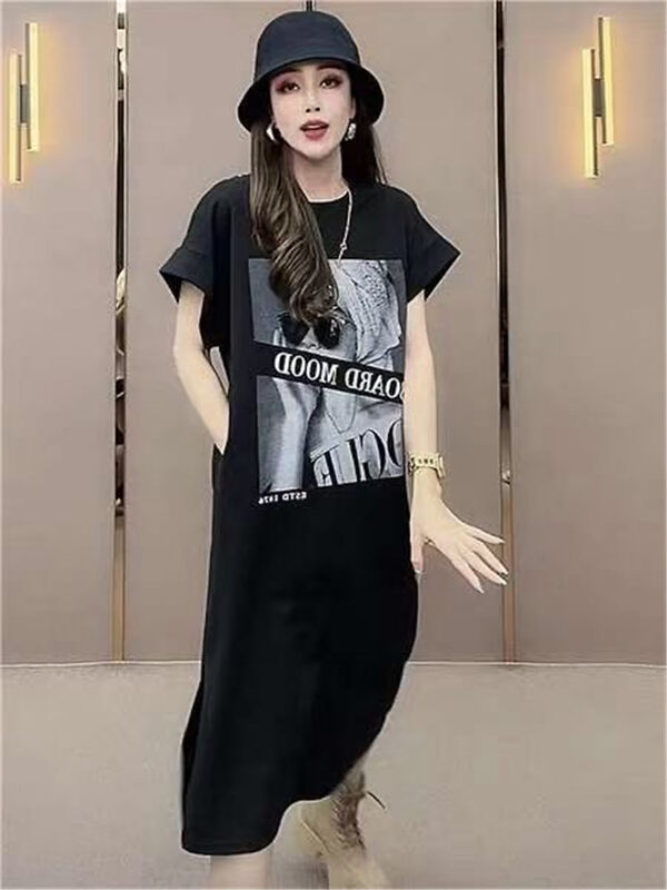 【8】Casual Loose and Comfortable Dress (Selling Skirts Only) 2090# L