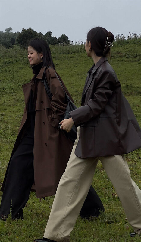 New in autumn! [SOUL] Comfortable and high-end leather suit 2641# CLS