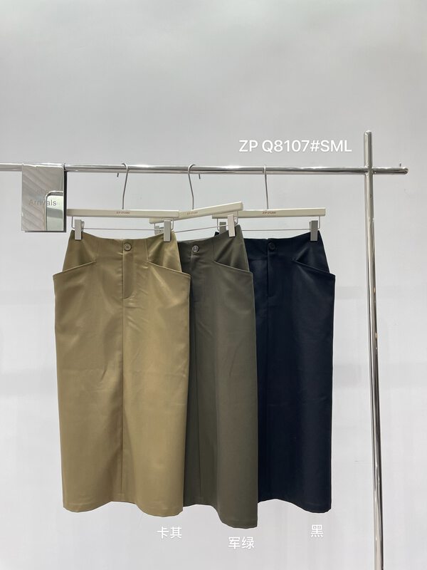 New in autumn!【Z.P STUDIOS】Slim casual and simple skirt 8107# ZJY