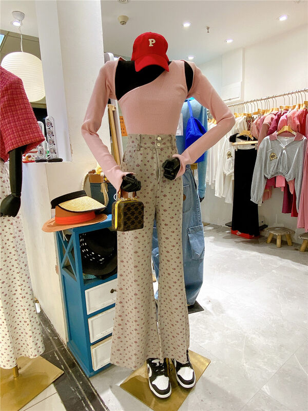New in early autumn!【SEVENFOURSHOP】Short solid color vest + all-match solid color shirt suit 2811# OZQ