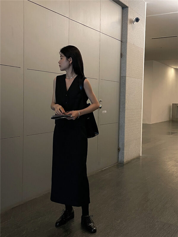 New in autumn! [SOUL] High-quality temperament sleeveless vest 2650# CLS