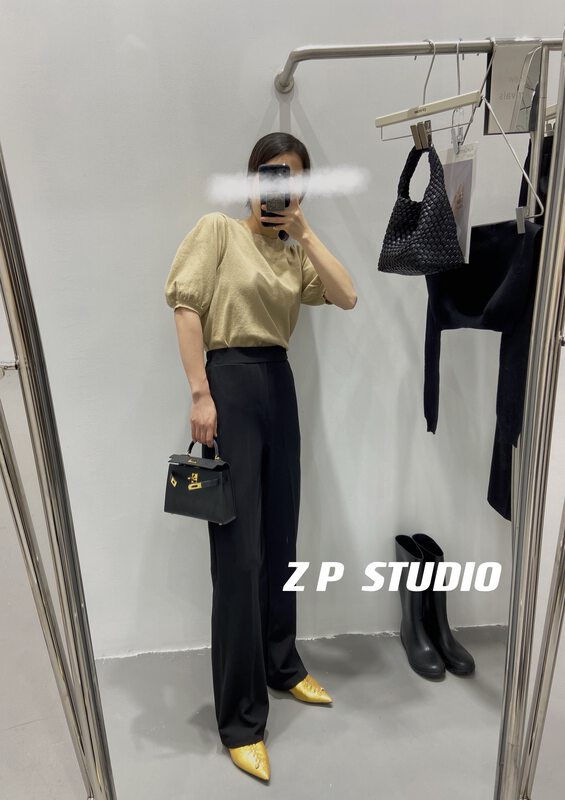 初秋上新!【Z.P  STUDIOS】 簡約顯瘦純色打底褲  Q3187#  ZJY