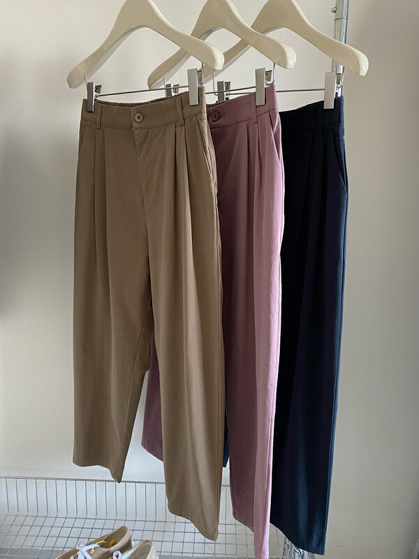 New Autumn!【MALT】High Waist Straight Loose Casual Pants 6043# XYJ