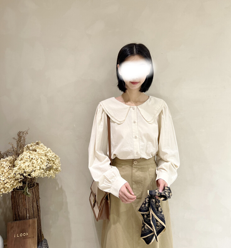 New in autumn! [I LOOK] Japanese simple single-breasted shirt 12088# ZJY