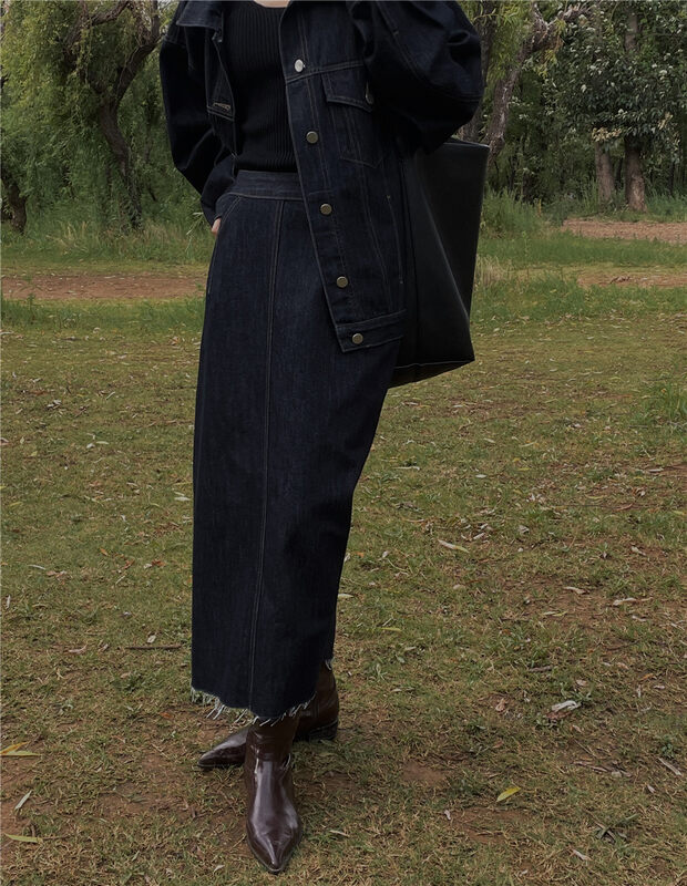 New in autumn! [SOUL] Korean style all-match slim skirt 2758# CLS