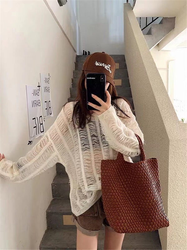 New in autumn! [S'SEVEN] Loose pullover all-match warm sweater 9707# XYJ