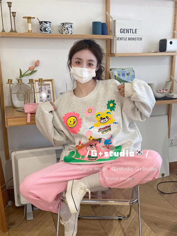 Autumn is new! [G+] Cute and versatile Korean sweater 2235# WTT