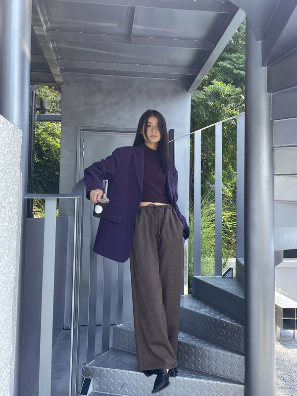 【CLEAN SPACE】Temperament commuter loose suit 27797# CQW