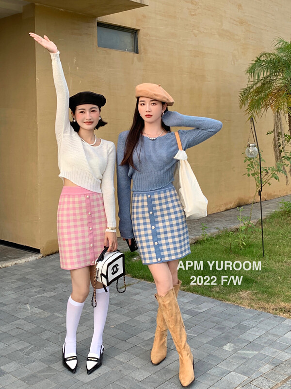 New in early autumn! [APM YUROOM] Pullover all-match Korean knitted sweater 6921# LSL
