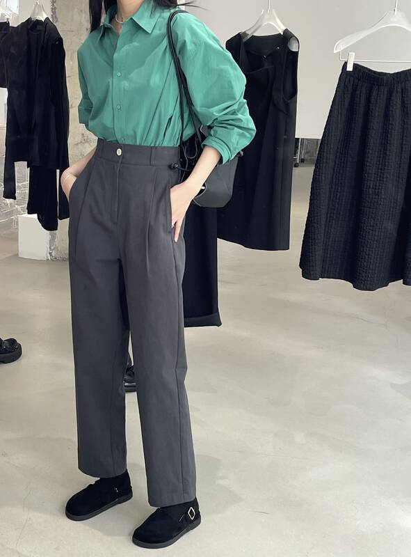 New in early autumn!【CLEAN SPACE】Simple and loose all-match casual pants 32108# CQW
