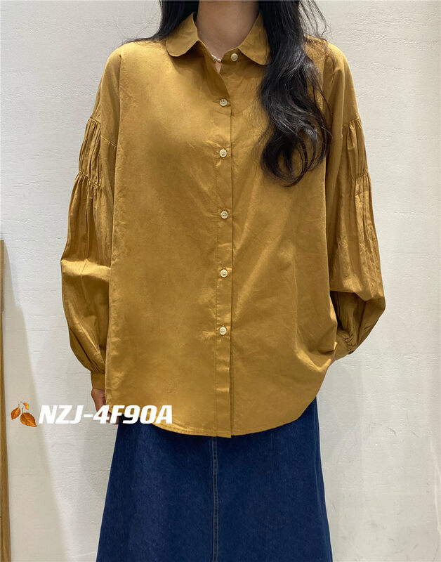 New in autumn!【NZJ】Single-breasted comfortable shirt 820370# L