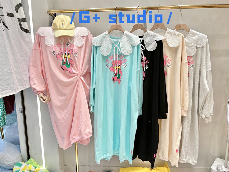New in early autumn! [G+] Mid-length cute all-match dress (with collar) YS1-21011# GYJ