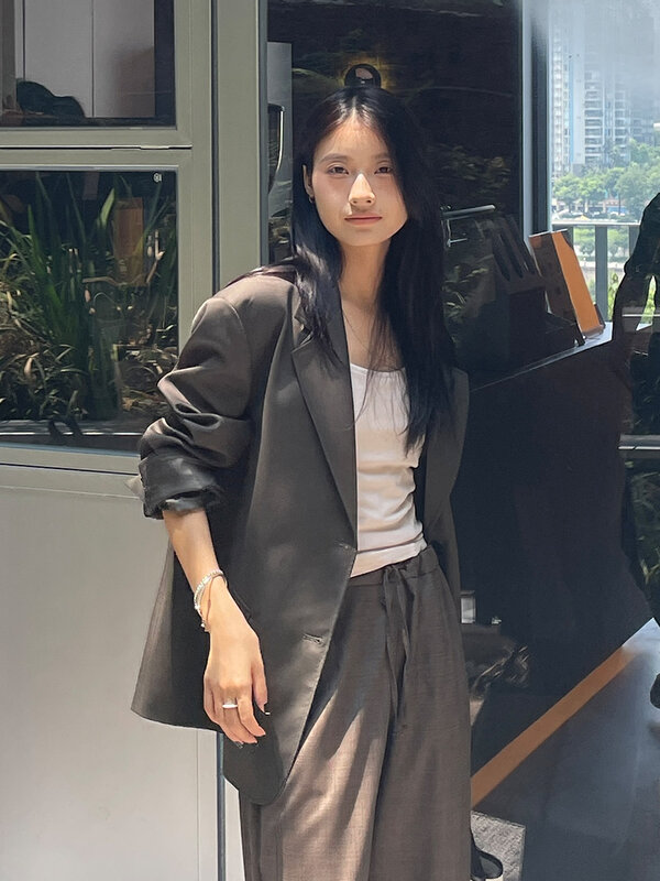 Autumn is new! [CLEAN SPACE] Temperament texture commuter suit (including 10% wool) 32270# CQW