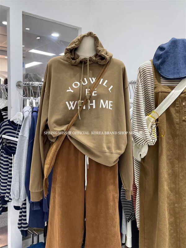 Autumn is new! [MISS Jia] letter printing comfortable sweater (only selling sweater) 6722# L