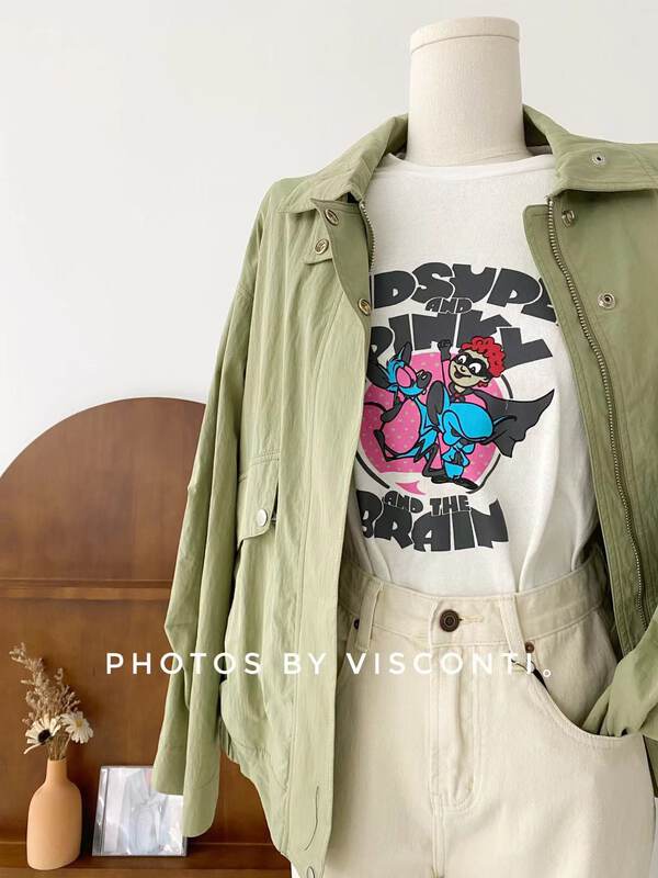 New in autumn! [C O'Neill] Letter printing personalized short-sleeved T-shirt C220-S1025# GYJ