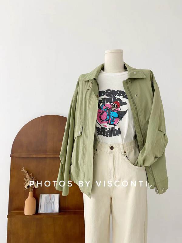 New in early autumn! [C Ouni] Korean fashion short jacket C220-S7008# GYJ