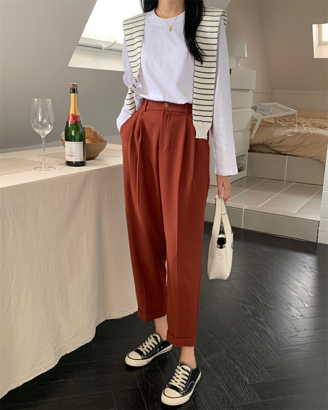 New in early autumn! [DCT] Simple and comfortable trousers for commuting 7780# WPL
