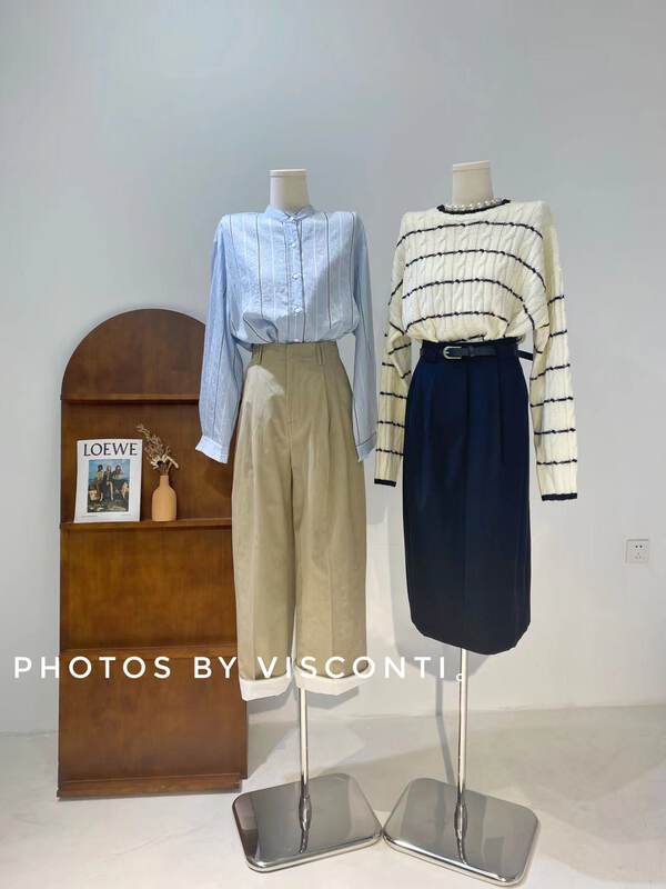 New in early autumn! [C Ouni] Straight-leg loose all-match casual pants (without matching) C722-M3395# GYJ