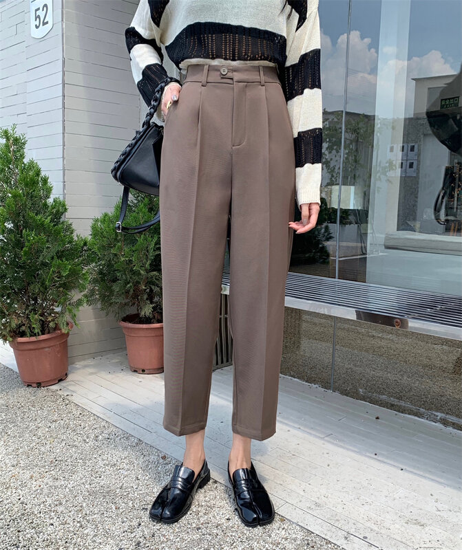 New in early autumn! [DCT] commuting simple and comfortable all-match trousers 1009# WPL