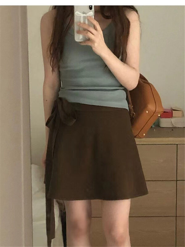 New in autumn!【SELNE】High waist slim skirt 8403# XYJ