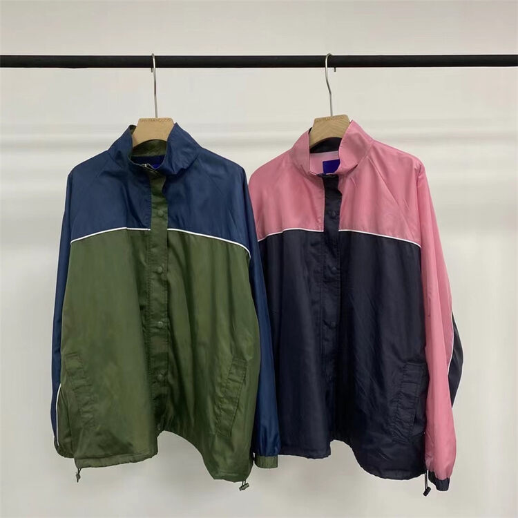 New in autumn! [C Ouni] Color matching niche fashion short coat C220-S7028# GYJ