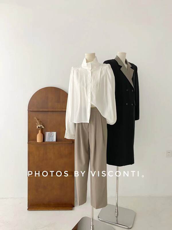 New in early autumn! [C Ouni] Color-blocking fashion short jacket C750-52676# GYJ