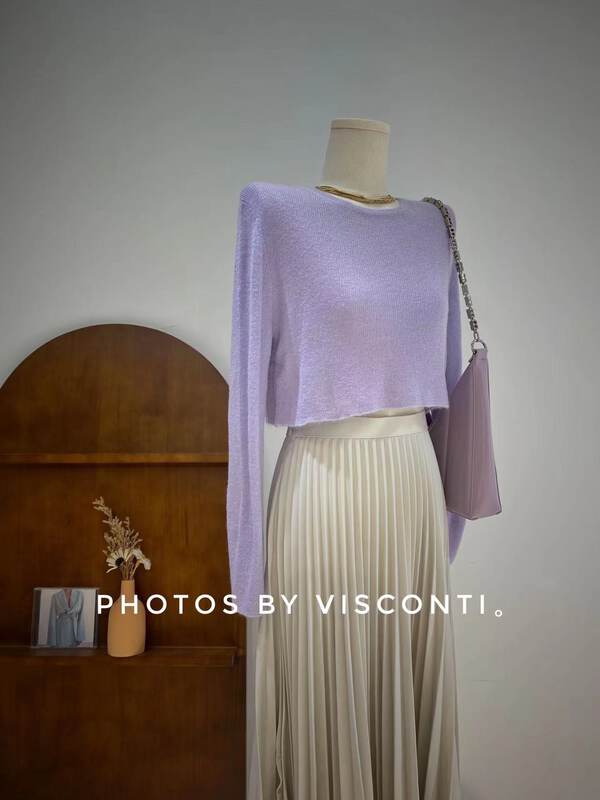 New in early autumn!【C Ouni】Korean loose all-match knitted sweater C750-52700# GYJ