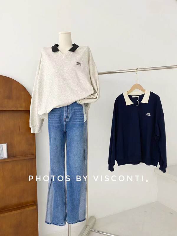 New in early autumn! [C Ouni] Straight wide-leg all-match jeans c220-9511# GYJ
