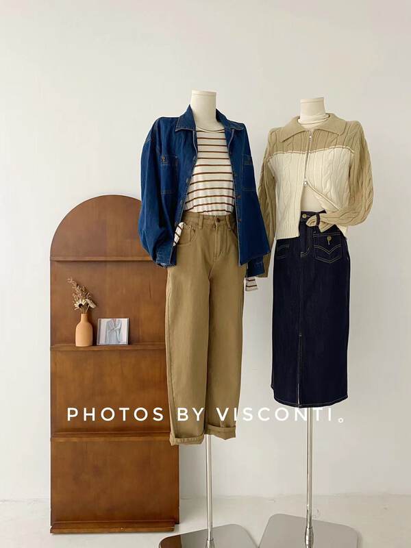[C O'Neill] H version of casual all-match denim skirt C760-B2B8139Q# GYJ