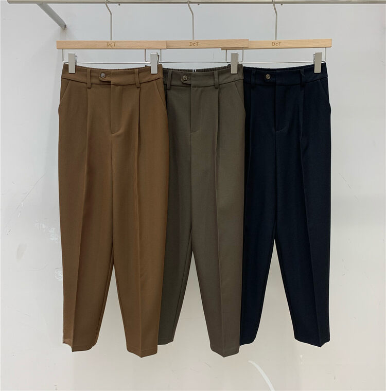 New in autumn! [DCT] Comfortable and versatile casual pants for small feet 7801# WPL
