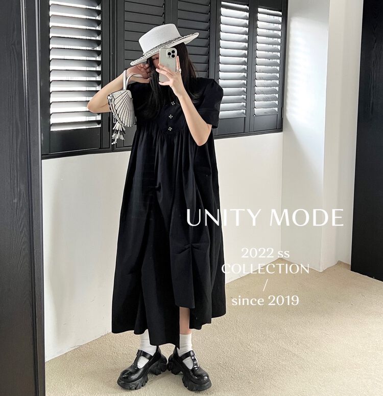 【UNITY】French style doll collar dress 8053# CQW