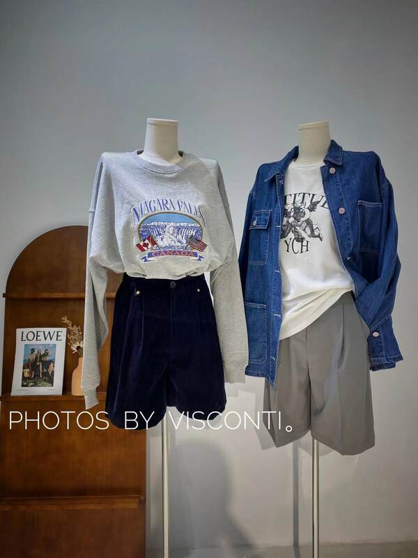 New in early autumn! [C Ouni] Simple and slim casual shorts C722-M3404# GYJ