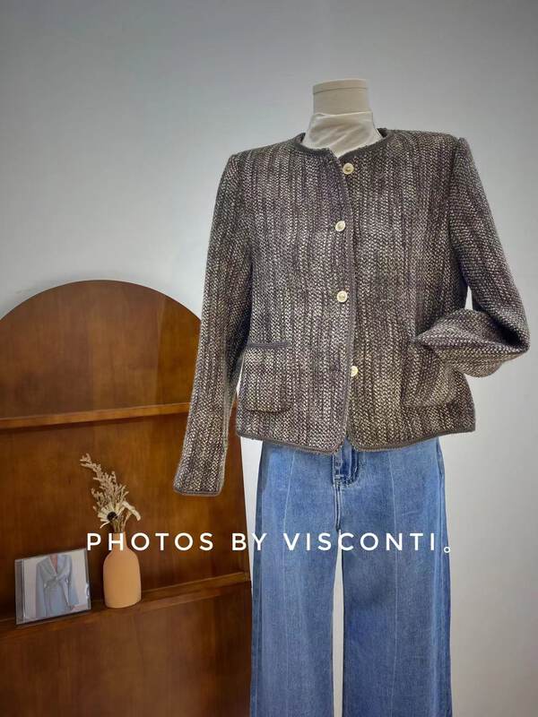 New in early autumn! [C Ouni] Xiaoxiang style short coat C225-600522# GYJ