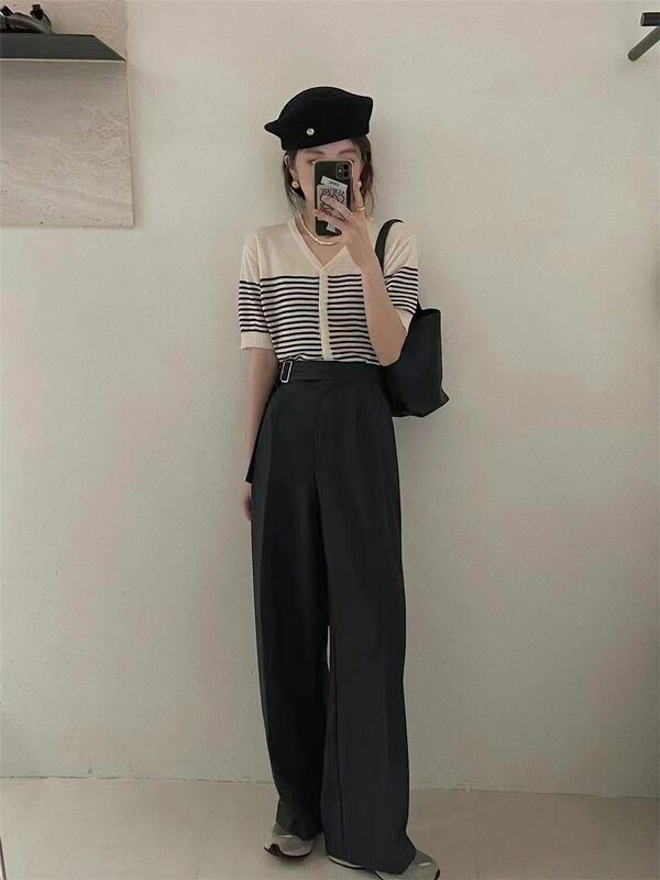 New in autumn! [DCT] commuter simple texture trousers 1029# WPL