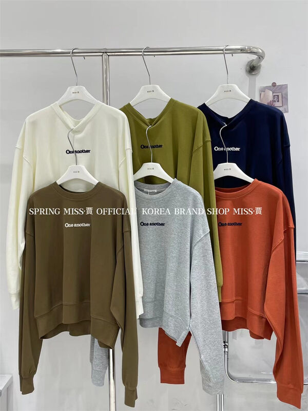 New in early autumn! [MISS Jia] pullover comfortable all-match sweater (only selling sweater) 6707# L