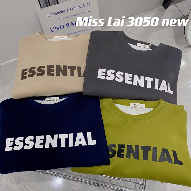 New in autumn!【HH &MISS LAI】Korean version of simple alphabet fashion sweater 3050# L