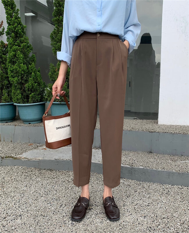 New in early autumn! [DCT] commuting simple and comfortable all-match trousers YS1-7782# WPL