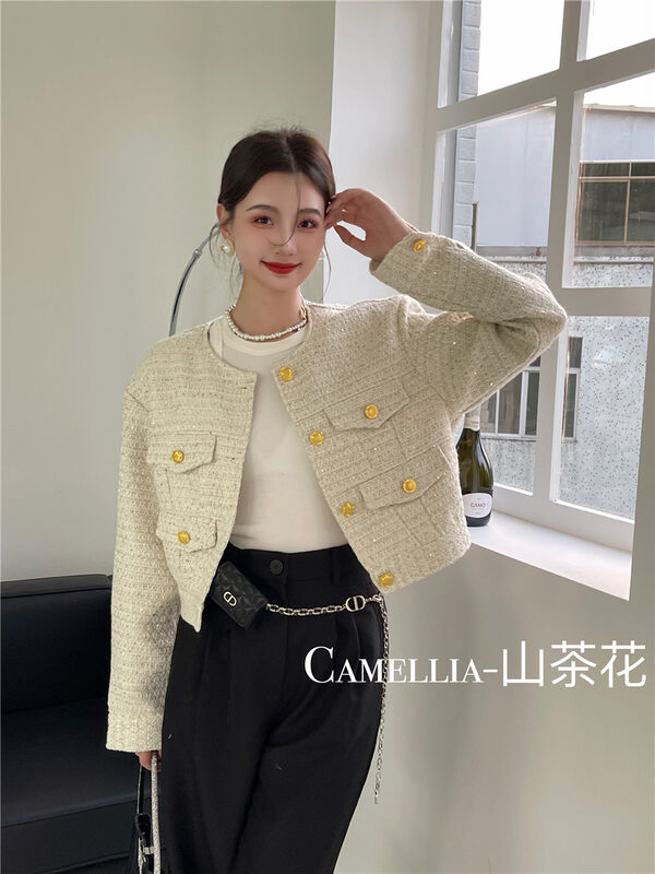 秋款上新!【CAMELLIA】氣質時尚短外套  9872#  HJY