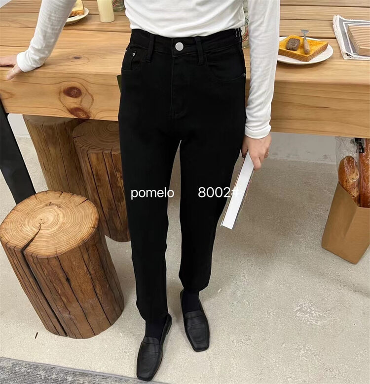 Early autumn new style! [Grapefruit] Basic simple jeans YS1-8002# HJY