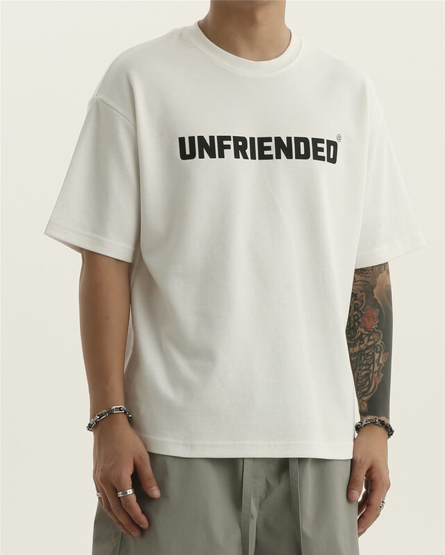 Original price 84.60! [TPY] Simple and versatile letter short-sleeved T-shirt T8835# CLS