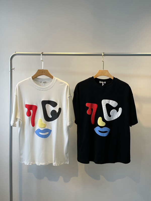Original price 84.60! [TPY] foam printing round neck short-sleeved T-shirt 7011# ZZL