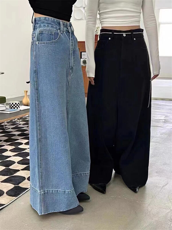 New in early autumn! [O NOT 1] Retro loose pocket jeans N581# LSW