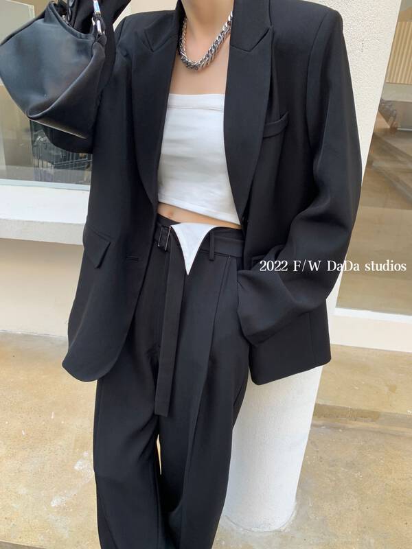 New in early autumn! [DADA] Temperament loose and versatile suit 6687# ZXL