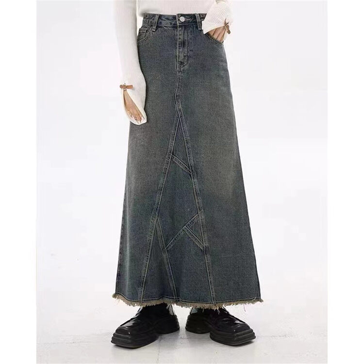 New in early autumn!【O NOT 1】Korean style denim skirt N592# LSW