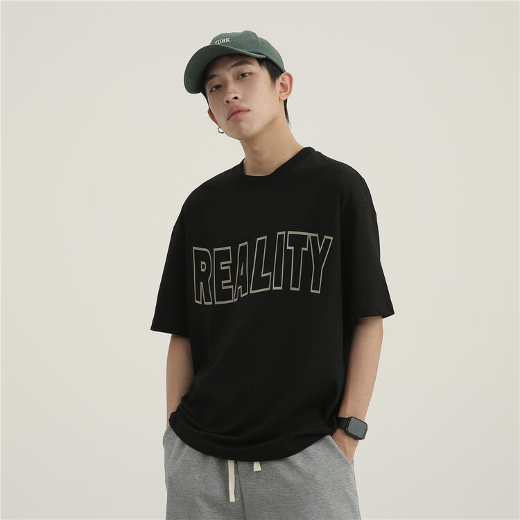 Original price 62.04! [TPY] Korean version of the simple loose fashion short-sleeved T-shirt T8812# CLS