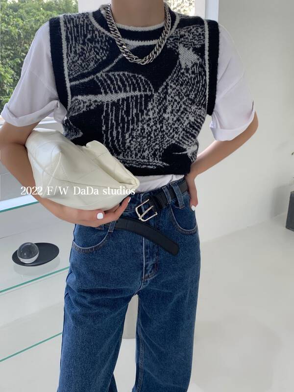 New in early autumn! [DADA] Korean fashion all-match vest 5089# ZXL